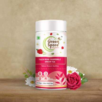 Tulsi Rose Chamomile Green Tea