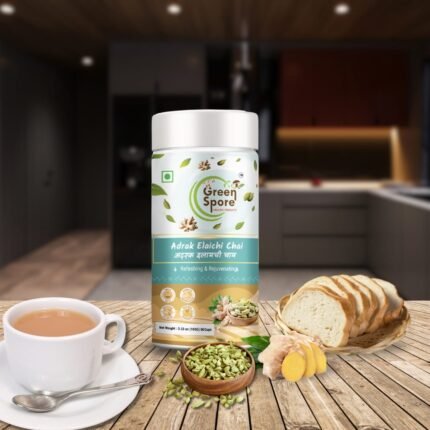Adrak elaichi chai